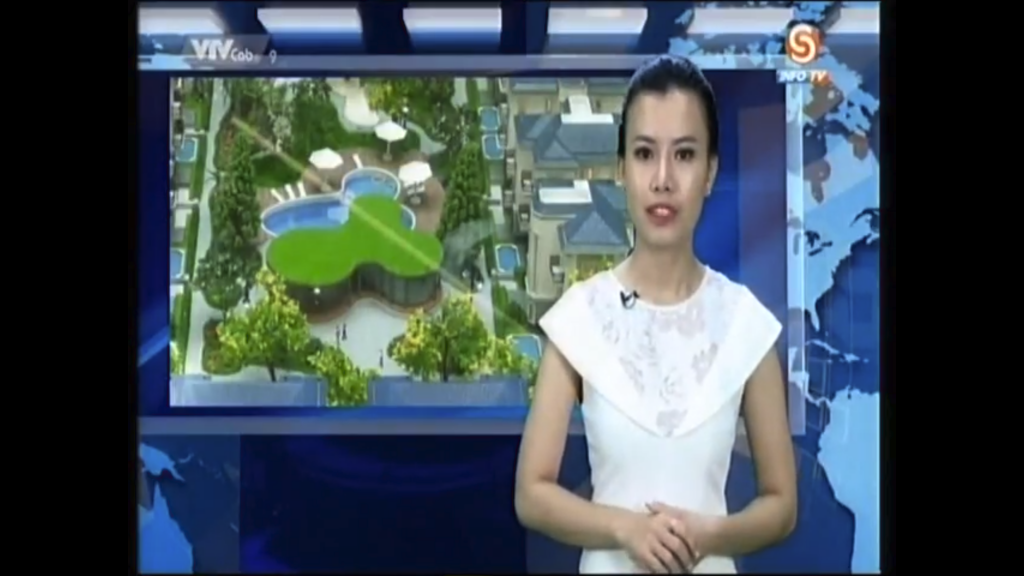 KÊNH INFOTV ĐƯA TIN HỌP BÁO RA MẮT KHU BIỆT THỰ SOL VILLAS