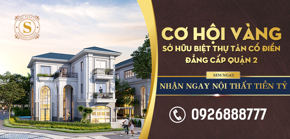 GOLDEN OPPORTUNITY TO OWN NEOCLASSICAL VILLAS IN DISTRICT 2 AND GET BILLION-WORTH OF INTERIORS RIGHT AWAY