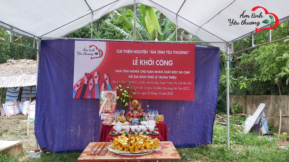 THE SECOND GRATITUDE HOUSES FOR AGENT ORANGE VICTIM FAMILY BEGAN CONSTRUCTION
