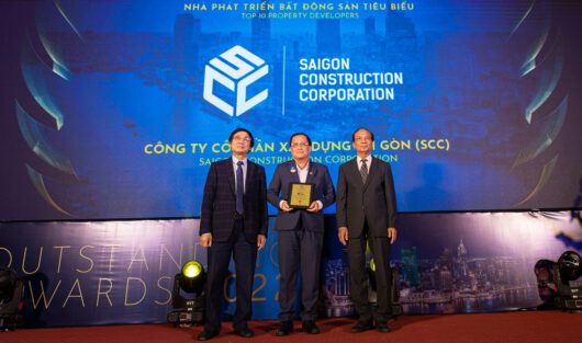 SCC WAS HONORED AS TOP 10 TYPICAL REAL ESTATE DEVELOPMENTS IN VIETNAM 2022